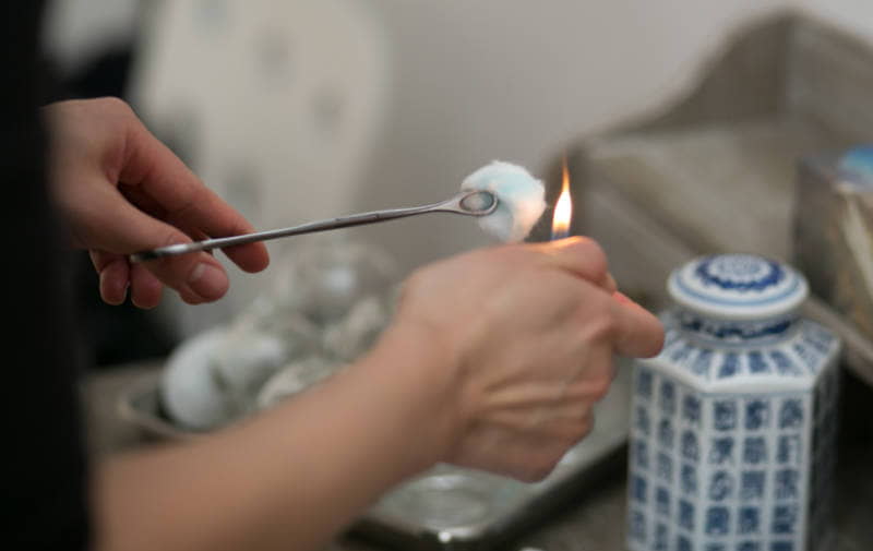 Tuina Massage Feuer Schroepfen